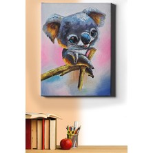 WebStyle Sayılarla Boyama Seti Kasnaklı Minik Koala 50 x 65 cm