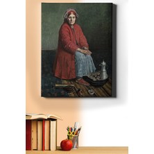 WebStyle Sayılarla Boyama Seti Kasnaklı Yaşlı Halayık 60 x 75 cm