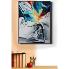 WebStyle Sayılarla Boyama Seti Kasnaklı Dansın Aurası 50 x 65 cm