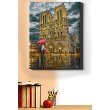 WebStyle Sayılarla Boyama Seti Kasnaklı Aşk Ile Yürü 50 x 65 cm