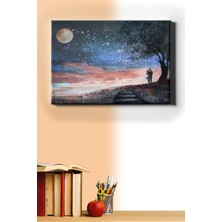 WebStyle Sayılarla Boyama Seti Kasnaklı Dolunayı Izlerken 60 x 75 cm