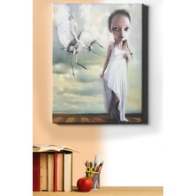 Sayılarla Boyama Seti Kasnaklı Leylek Terbiyecisi  60 x 75 cm