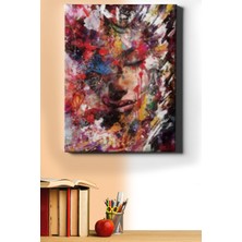 WebStyle Sayılarla Boyama Seti Kasnaklı Renkli Duruş 60 x 75 cm