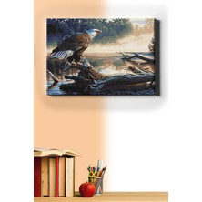 WebStyle Sayılarla Boyama Seti Kasnaklı Kartal Bakışı 60 x 75 cm