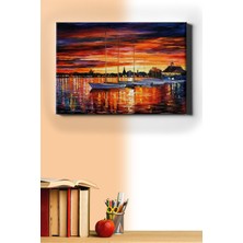 WebStyle Sayılarla Boyama Seti Kasnaklı Sakin Günbatımı 60 x 75 cm