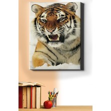 WebStyle Sayılarla Boyama Seti Kasnaklı Karkaplanı 50 x 65 cm