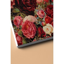 WebStyle Gül Demeti Sayılarla Boyama Seti Kasnaklı 40 x 50 cm