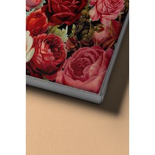 WebStyle Gül Demeti Sayılarla Boyama Seti Kasnaklı 40 x 50 cm