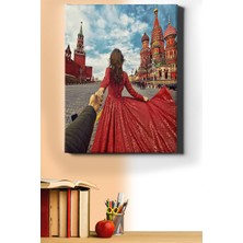 WebStyle Sayılarla Boyama Seti Kasnaklı Meydanın Kızıllığı 40 x 50 cm