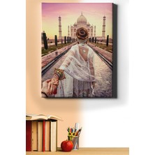 WebStyle Sayılarla Boyama Seti Kasnaklı Hindistan Rüyası 40 x 50 cm