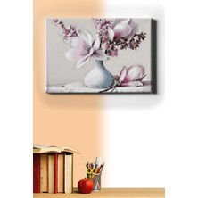 WebStyle Sayılarla Boyama Seti Kasnaklı Zarif Manolya 60 x 75 cm