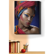 WebStyle Sayılarla Boyama Seti Kasnaklı Renklerle Yüzleşme 60 x 75 cm