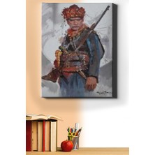 WebStyle Sayılarla Boyama Seti Kasnaklı Efe 40 x 50 cm