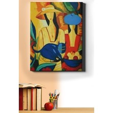 WebStyle Picasso Kadınlar Sayılarla Boyama Seti Kasnaklı 50*65