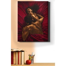 WebStyle Sayılarla Boyama Seti Kasnaklı Tutkulu Dokunuş 60 x 75 cm