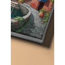 WebStyle Sayılarla Boyama Seti Kasnaklı Sakin Kıyı 60 x 75 cm