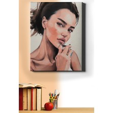 WebStyle Sayılarla Boyama Seti Kasnaklı Yüz 4 50 x 65 cm