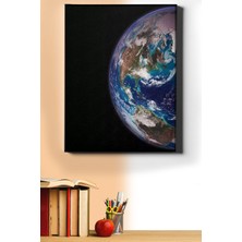 WebStyle Sayılarla Boyama Seti Kasnaklı Dünya'ya Bakış 50 x 65 cm