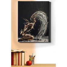 WebStyle Sayılarla Boyama Seti Kasnaklı Islak Saçların Dansı 50 x 65 cm