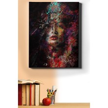 WebStyle Sayılarla Boyama Seti Kasnaklı Renk Kraliçesi 40 x 50 cm