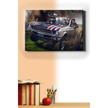 WebStyle Sayılarla Boyama Seti Kasnaklı Amerikan Rüyası 50 x 65 cm