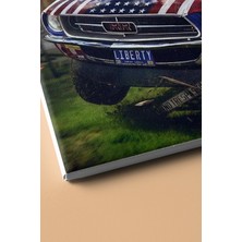 WebStyle Sayılarla Boyama Seti Kasnaklı Amerikan Rüyası 50 x 65 cm