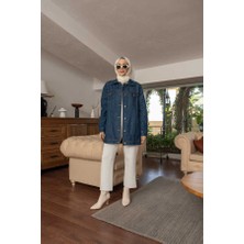 Neways 6654-KLASIK Orta Boy Ceket Koyu Mavi