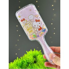 Periyedi Frozen - Hello Kitty Tarak Dolgu Saplı Lüks Saç Fırçası
