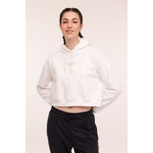 Lumberjack Wl Bena-B 17GF23 4pr Ekru Kadın Sweatshirt