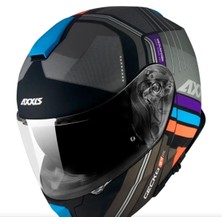 Axxis Gecko Sv Epıc B1 Matt Siyah Çene Açılır Kask