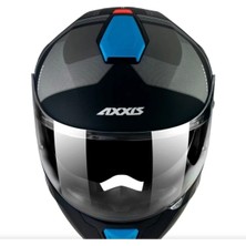 Axxis Gecko Sv Epıc B1 Matt Siyah Çene Açılır Kask