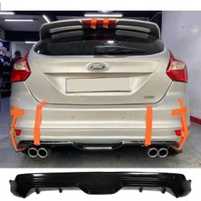 MKG Otomotiv Ford Focus 3 Makyajsız Hb Arka Ek Mat Siyah Plastik Karlık