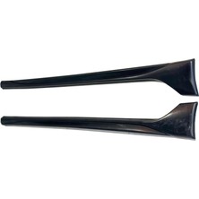 MKG Otomotiv Vw Golf 8 R Yan Marşpiyel Seti Mat Siyah Plastik 2 Adet