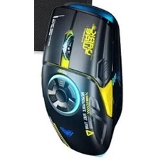 Shop Fast Shopfast  Aula H530 Gaming Mouse Stres Çarkı Oyuncu Mouse Fare Rgb Kablosuz Wireless