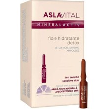 Aslavital Mineralactiv Nemlendirici Detoks Ampulleri, 7 Adet Ampul x 2 ml