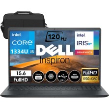 Dell Inspiron 3530 Intel Core I5-1334U 24 GB Ram 512 GB SSD 15.6" Fhd 120Hz + Çanta Hediye