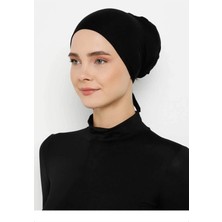 Kaymaz Bone, Silikonlu Bone, Silikonlu Kaymayan Bone, Terletmez Pamuk Bone, Dikişsiz Bone Siyah Bone