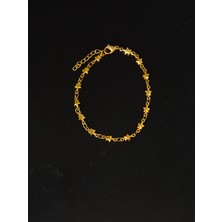 Albedo Jewelry Çelik Yıldız Zincir Bileklik
