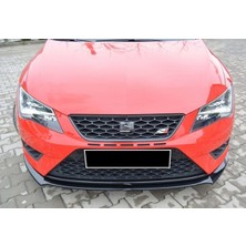 Om Goto Garaj Seat Leon Mk3 Fr Ön Lip Parlak Siyah Plastik G Desing