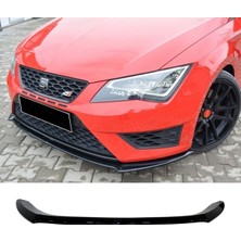 Om Goto Garaj Seat Leon Mk3 Fr Ön Lip Parlak Siyah Plastik G Desing