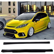 Om Goto Garaj Ford Fiesta Mk6 Aero Yan Marşpiyel Seti Mat Siyah Plastik 2 Adet 2008-2017