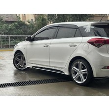 Om Goto Garaj Hyundai I20 Custom Yan Marşpiyel Seti Mat Siyah Plastik 2 Adet