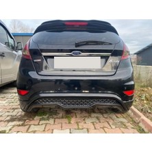 Om Goto Garaj Ford Fiesta Mk6 St Difüzör Parlak Siyah Plastik Arka Difizör