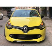 Om Goto Garaj Renault Clio 4 Makyajsız Ön Ek Mat Siyah Plastik Karlık