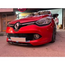 Om Goto Garaj Renault Clio 4 Makyajsız Ön Ek Mat Siyah Plastik Karlık