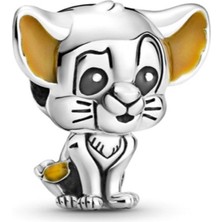 Hector Co Jewellery Disney Simba Charm 925 Ayar Gümüş