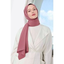 Five Scarf Medine Ipeği Şal - Tek Renk Medine Ipeği Şal - Düz Şal - Krep Şal - Medine Şal