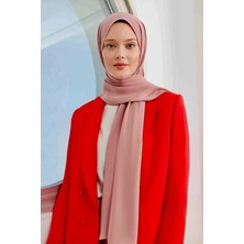 Five Scarf Medine Ipeği Şal - Tek Renk Medine Ipeği Şal - Düz Şal - Krep Şal - Medine Şal
