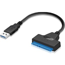 Soylu Elektronik USB To Sata USB 3.0 To Sata 22PIN 2,5 Inç Adaptör HDD SSD Harici Sabit Disk Dönüştürücü Kablo