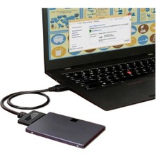 Soylu Elektronik USB To Sata USB 3.0 To Sata 22PIN 2,5 Inç Adaptör HDD SSD Harici Sabit Disk Dönüştürücü Kablo